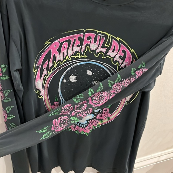 Dark grey Grateful Dead daydreamer long sleeve t shirt size extra small - Picture 8 of 8